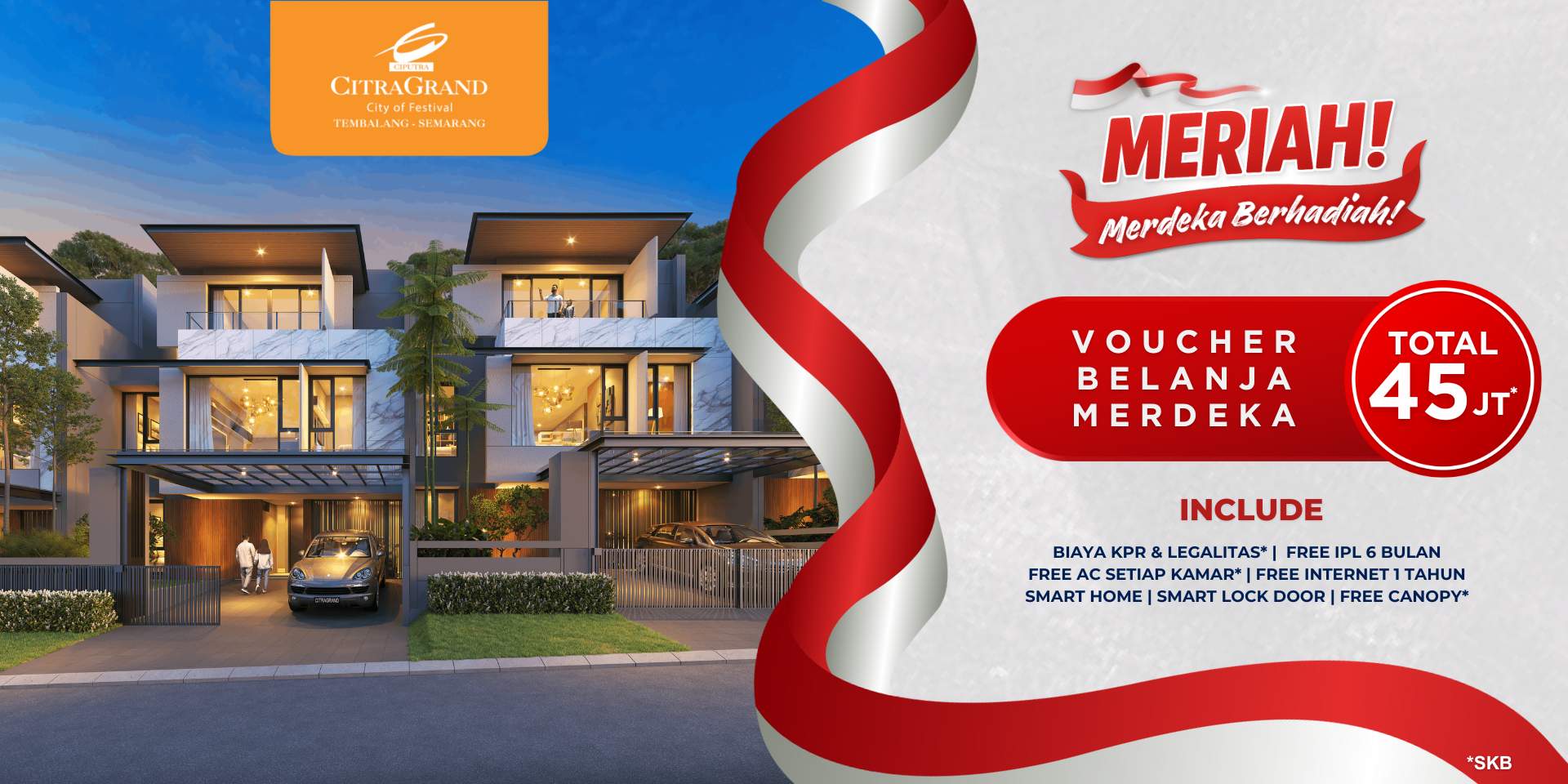 Meriah merdeka berhadiah voucher belanja merdeka | citragrand semarang Meriah merdeka berhadiah voucher belanja merdeka