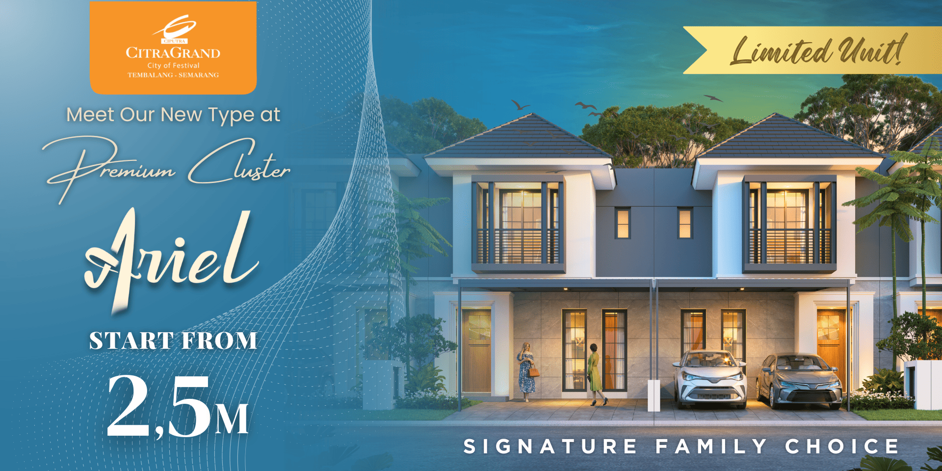 perumahan di semarang tipe Ariel