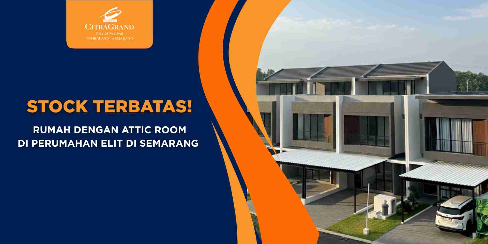 attic room perumahan elit di semarang